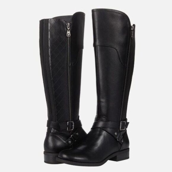 GBG Los Angeles - Women's  Haydin2 Black Riding Boot - Size 8 M - Picture 1 of 5